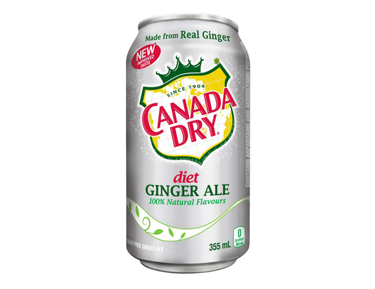 Ginger ale Canada Dry Diète